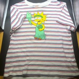 The Simpsons T Shirt ( Girls) 10-12 Medium (000320)